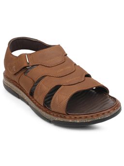 LIBERTY - Healers Asl-7 Casual Tan Flat Sandals for Men