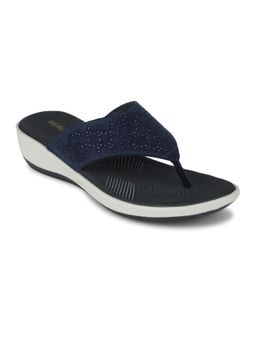 LIBERTY - Healers Jfl-54 Casual Navy Blue Sandals for Women