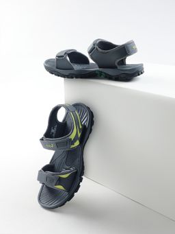 LIBERTY - Leap7X Xylo-M1E Casual Grey Sandals for Men