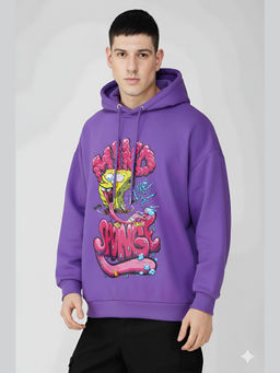 The Clothing Factory - Spongebob Mind Like A Sponge Oversized Men's Hoodie