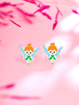Raajsi By Yellow Chimes - Girls Angle Shaped Studs Earrings