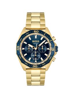 Boss - ENERGY Analog Chronograph Blue Round Men Watch - 1513973 (M)