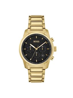 Boss - TRACE Chronograph Black Round Men Watch - 1514006 (M)