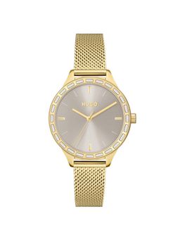 Hugo - FLASH Analog Grey Round Women Watch - 1540116 (M)