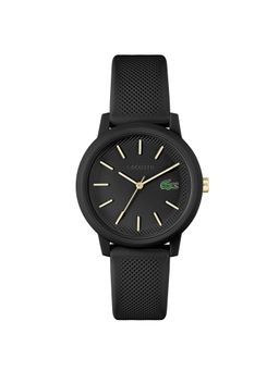 Lacoste - L.12.12 Analog Black Round Women Watch - 2001212 (M)