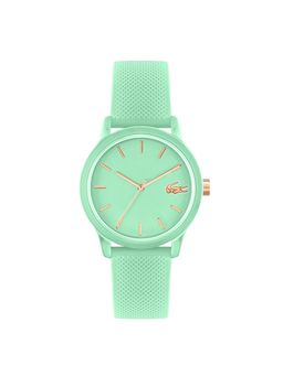 Lacoste - L.12.12 Analog Green Round Women Watch - 2001227 (M)