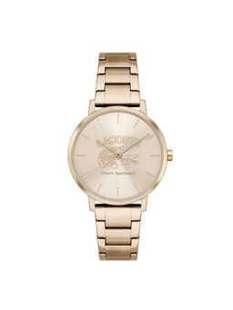 Lacoste - CROCORIGIN Analog Gold Round Women Watch - 2001234 (M)