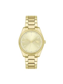 Lacoste - CAPUCINE Analog Gold Round Women Watch - 2001240 (M)