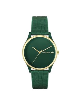 Lacoste - CROCODELLE Analog Green Round Women Watch - 2001247 (M)