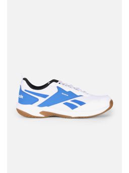 Reebok - Men Smash Badminton Shoes White & Blue