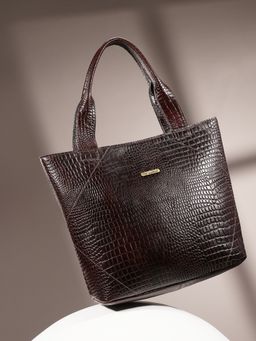 Celtic - Elegance In Brown Discover Our Exquisite Brown Leather Hand Bag