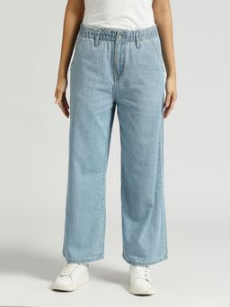 Pepe Jeans - Loose Straight Fit Ultra High Waist Jeans