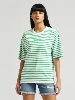 Pepe Jeans - Eveline Oversize Y/D Striper Tee