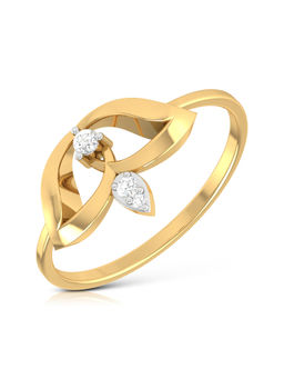Fiona Diamonds - Pierced Lab Diamond Ring