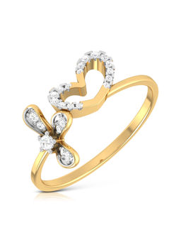 Fiona Diamonds - Leafty Lab Diamond Ring