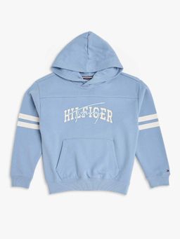 Tommy Hilfiger - Boys Blue Typography Hoodie