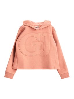 Guess - Girls Peach Solid Hoodie