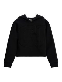 Guess - Girls Black Solid Hoodie
