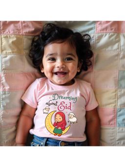 KNITROOT - Pink Cotton Printed T-Shirt