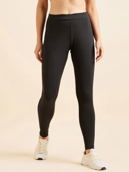 Sweet Dreams - Women Solid Ankle Tights - Black