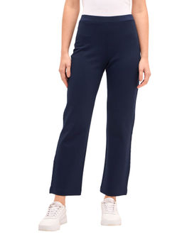 SALT Attire - Airy-Navy Pull On Straight Jeggings