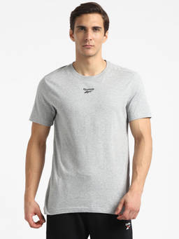 Reebok - Rbk Cot Tee Grey Training T-Shirts