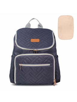 Motherly - Diaper Quilted Diaper Bag for Mothers for Travel with Changing Mat (0-36 Months)