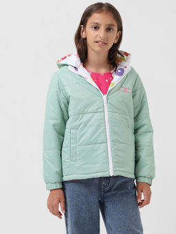 VERO MODA - Girls Reversible Print Multi-Colour Jacket