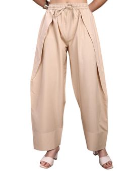 Tikhi Imli - Beige Color Rayon Farshi Salwar