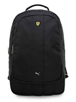 Puma - Black Ferrari Lifestyle Hd Print Spacious Backpack