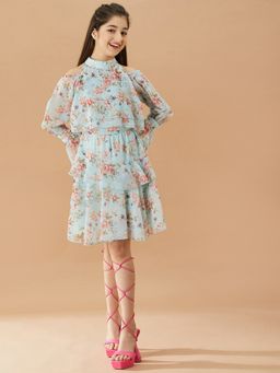 PSPeaches - Blue Color Dress