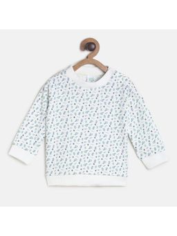 MINI KLUB - Baby Girls White Sweat Shirt