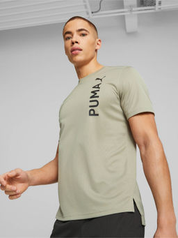 Puma - Fit Ultrabreath Mens Beige T-Shirt