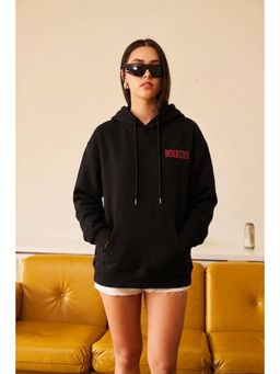 Bonkers Corner - League Black Hoodie for Women