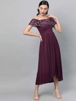STREET 9 - Purple Cocktail Dress