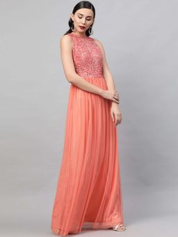 STREET 9 - Orange Cocktail Dress
