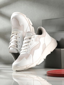 CLOG LONDON - Women Casual Off White & Beige Sneakers