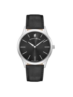 Jacques Du Manior - Emotion Swiss Made Analogue Black Round Dial Womens Watch- Em.08