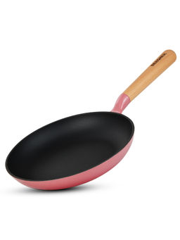 Bergner - Excalibur Light Cast Iron Induction Bottom Pink Frying Pan