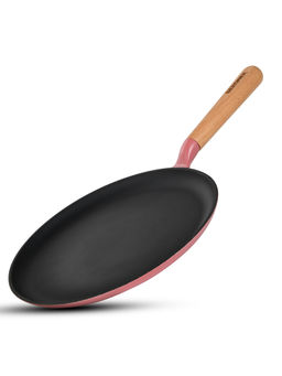 Bergner - Excalibur Light Cast Iron Induction Bottom Pink Dosa Tava