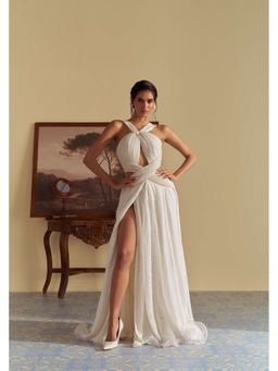 Jade by Ashima - Ivory Reverie Embellished Gown