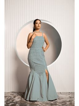 Jade by Ashima - Rosemary Blue Embellished Gown