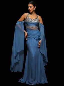 Jade by Ashima - Luminara Drape Gown
