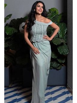 Jade by Ashima - Sea Green Top and Skirt