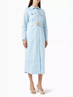 Notebook - Carissa Blue A Line Midi Dress