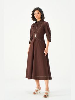 Notebook - Diane Brown A Line Midi Dress
