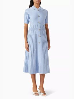 Notebook - Sarah Blue A Line Midi Dress