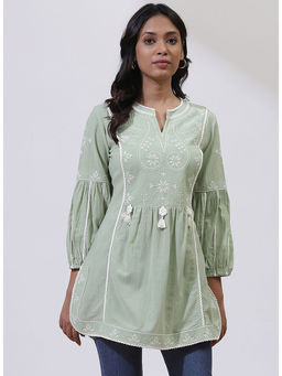 Lakshita - Green Alora Collection Embroidered Tunic