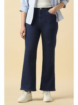 Allen Solly - Women Navy Dark Wash Jeans
