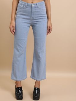TOKYO TALKIES - Women Blue Clean Look Mid-Rise Jeans
